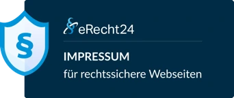 eRecht24-Siegel: Impressum für rechtssichere Webseiten